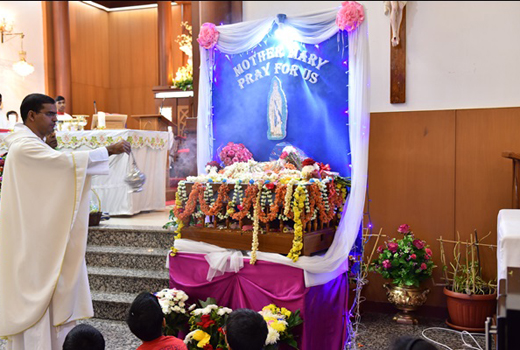 Nativity feast celebrated